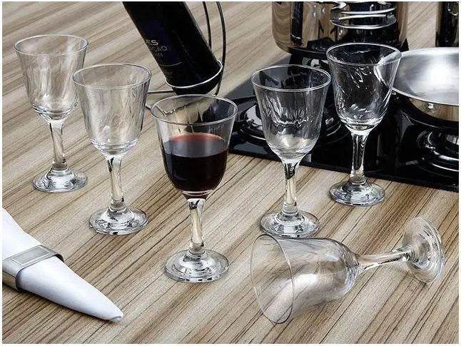 Taças Lírio 250ml 6 Peças - Arte e Funcionalidade em Vidro | Haustter - Haustter