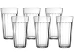 Jogo de Copos Americano Long Drink 6 Peças 450ml - Design Clássico e Cristalino | Haustter - Haustter