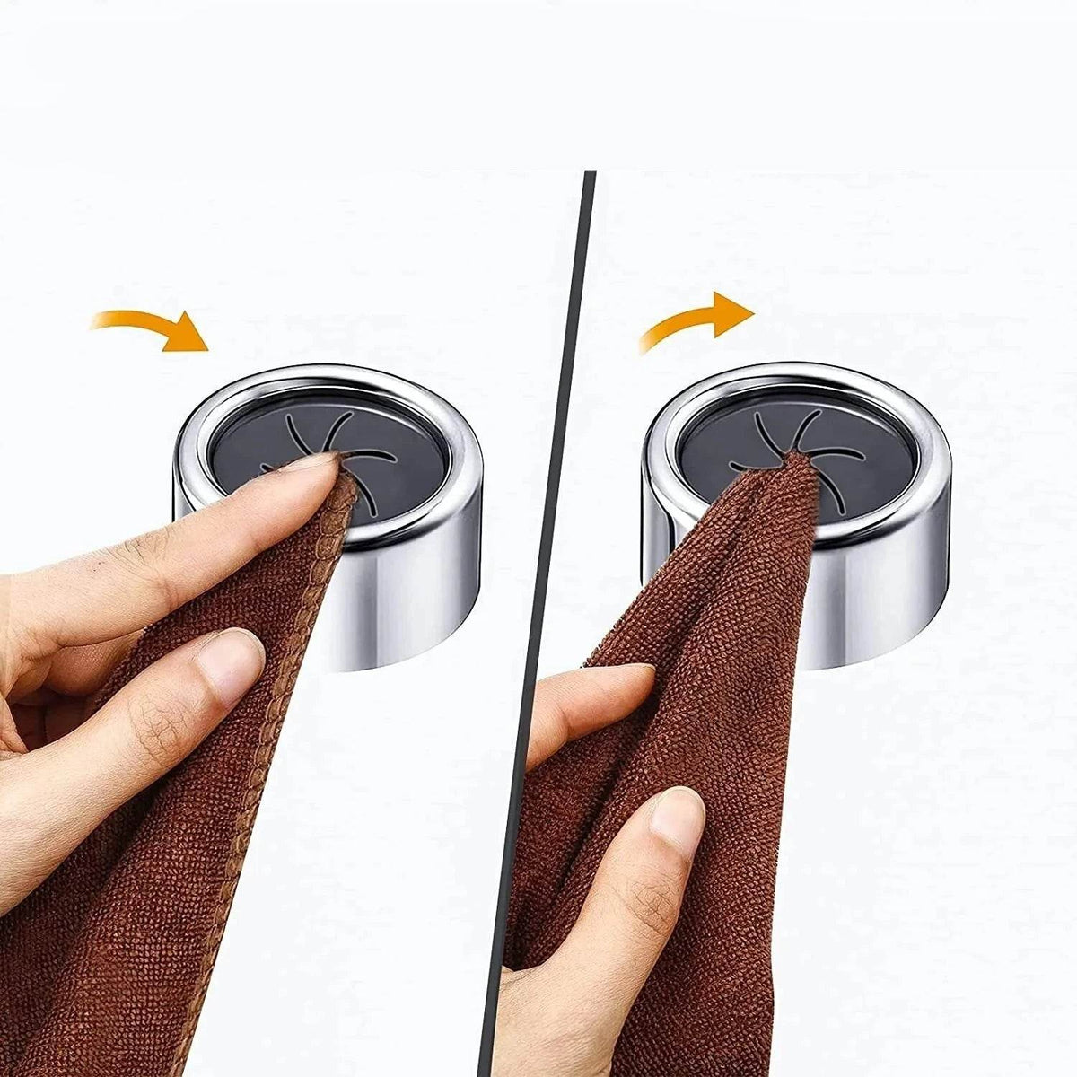 Conjunto com 3 Suportes para Panos de Prato sem Perfuração - Gancho para Luvas e Toalhas de Cozinha - Haustter - Haustter