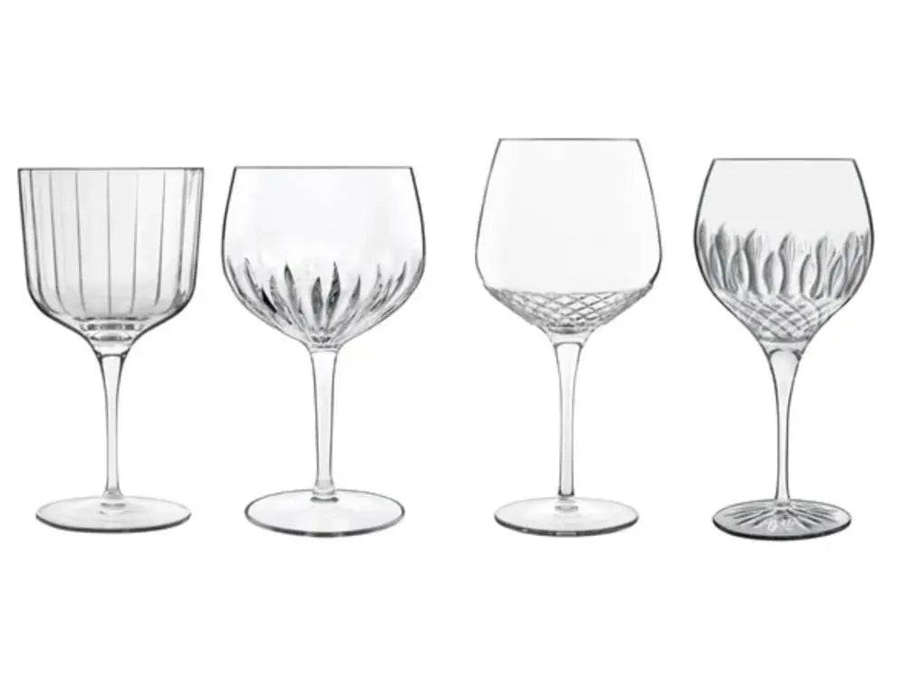 Taças Selection Gin e Martini 4 Peças - Arte Italiana em Vidro | Haustter - Haustter