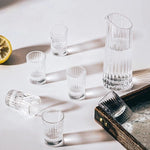 Conjunto Vértice - Jarra + 6 Copos para Destilados | Haustter