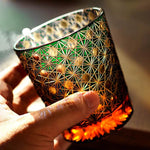 Copo Edo Kiriko com Padrão de Crisântemo - Haustter - Haustter