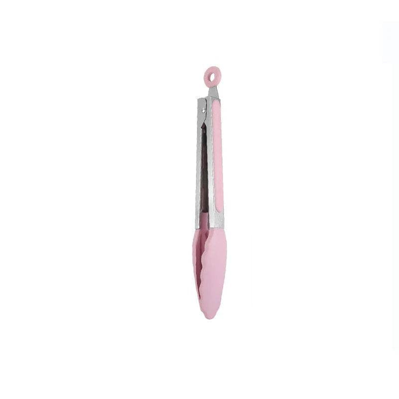 Pinça para Alimentos em Aço Inoxidável e Silicone, Acessório de Cozinha para Churrasco, Bife e Pão, Ideal para Jantares - Haustter - Haustter