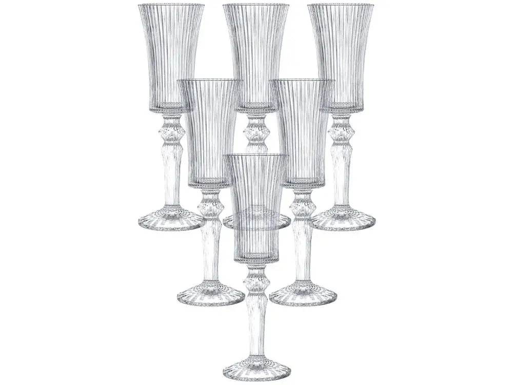 Taças Graffiato 150ml 6 Peças - Modernidade em Cada Brinde | Haustter - Haustter