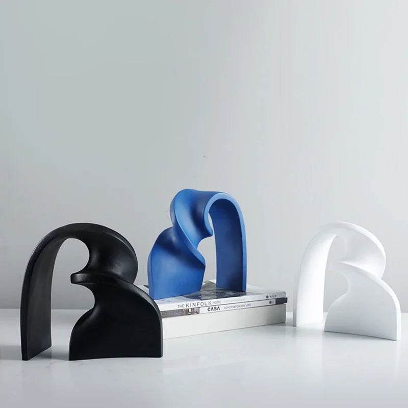 Ornamento de Arte Abstrata em Resina - Haustter - Haustter