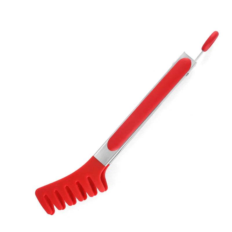 Pinça de Silicone e Inox Pegador para Alimentos - Haustter - Haustter