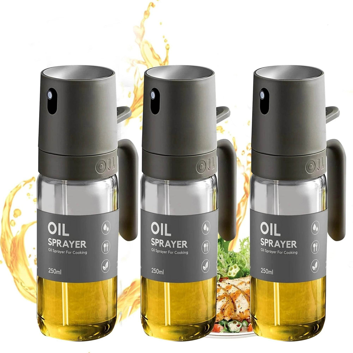 Jarra Spray de Vidro para Óleo de Cozinha - Haustter - Haustter