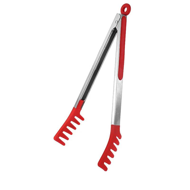 Pinça de Silicone e Inox Pegador para Alimentos - Haustter - Haustter