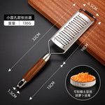 Ralador Manual de Aço Inox com Cabo de Madeira - Haustter - Haustter