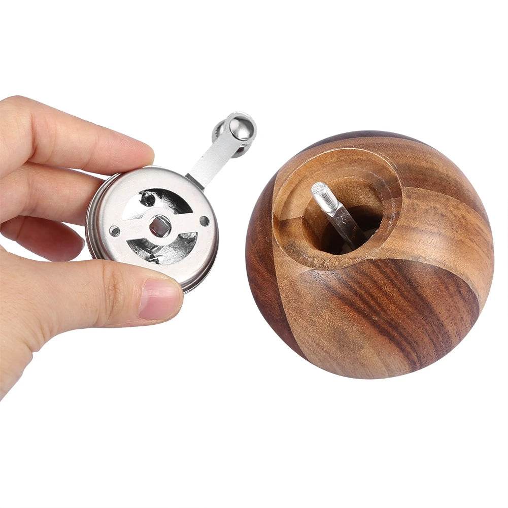 Moedor de Pimenta Manual em Madeira Natural - Haustter - Haustter