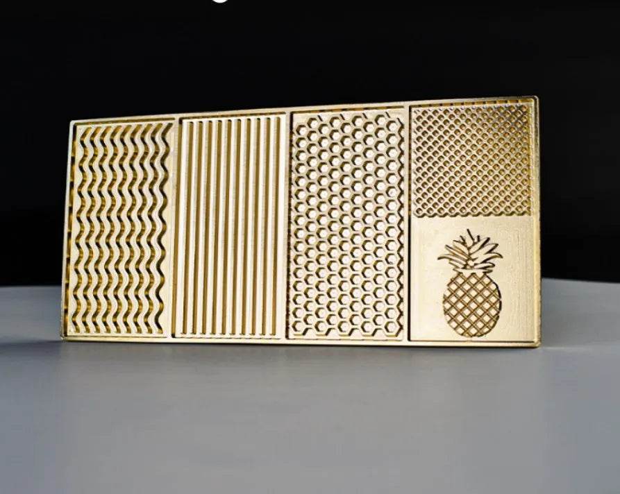 Carimbo Gelo Luxo - Selo de Bronze para Cubos Especiais | Haustter - Haustter