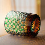 Copo Edo Kiriko com Padrão de Crisântemo - Haustter - Haustter