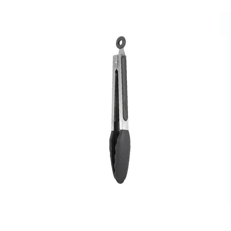 Pinça para Alimentos em Aço Inoxidável e Silicone, Acessório de Cozinha para Churrasco, Bife e Pão, Ideal para Jantares - Haustter - Haustter