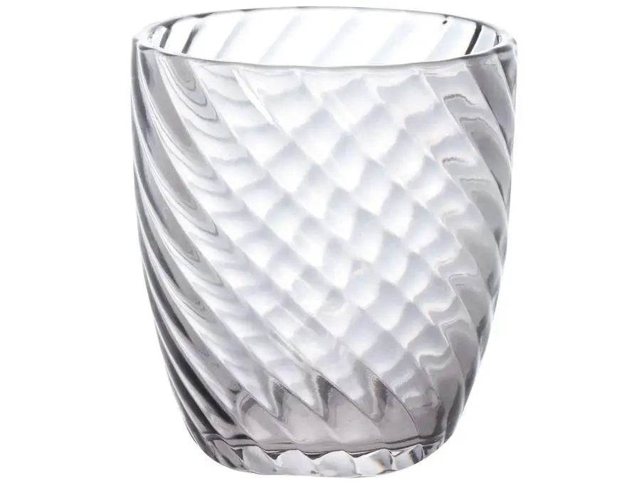 Jogo de Copos Elysée 6 Peças 300ml - Vidro Cinza Elegante | Haustter - Haustter