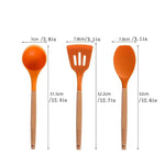 3 Utensílios de Cozinha de Silicone Antiaderente, Conjunto - Haustter - Haustter