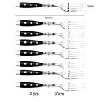 Conjunto de Talheres de Aço Inox Polido Estilo Clássico | Haustter
