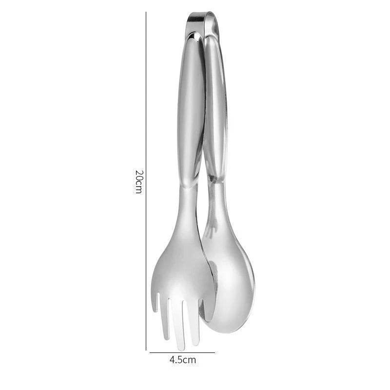 Pinça de Alimentos em Formato de Mão de Aço Inoxidável Antiderrapante - Haustter - Haustter