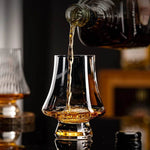 2/4/6 pçs copo de uísque de vidro cristal conjunto de 250ml claro sem chumbo copos para beber escocês licor barware cerveja espíritos vinho glasse - Haustter