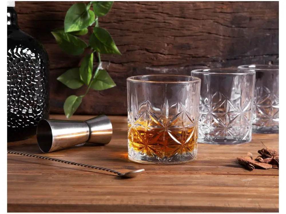 Jogo de Copos para Whisky Pavillion 6 Peças 330ml - Elegância Masculina | Haustter - Haustter