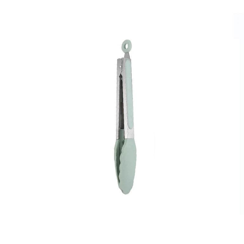 Pinça para Alimentos em Aço Inoxidável e Silicone, Acessório de Cozinha para Churrasco, Bife e Pão, Ideal para Jantares - Haustter - Haustter