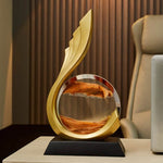 Escultura de Areia em Movimento para Decoração - Haustter - Haustter