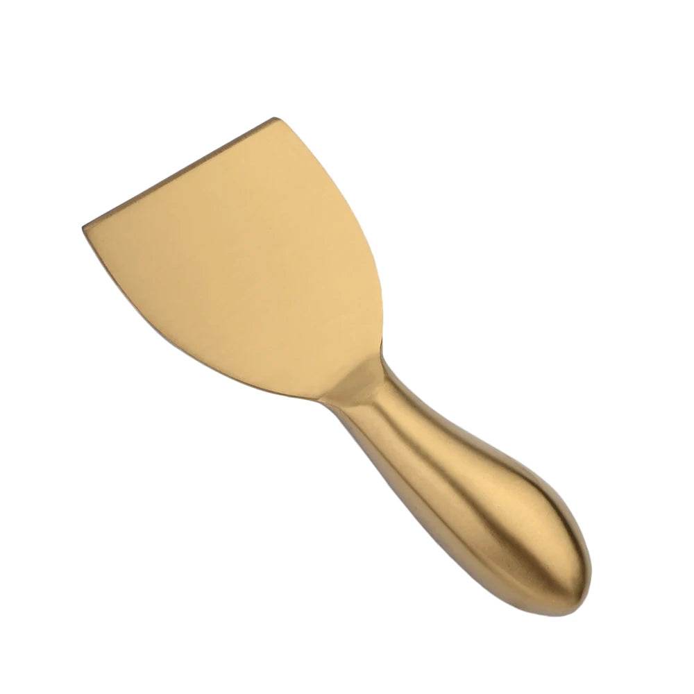 6 Facas para Queijo em Aço Inoxidável Dourado, Conjunto - Haustter - Haustter