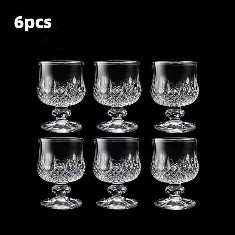 Taça de Whisky e Licor Retrô com Relevo 50ml - Haustter - Haustter