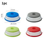 Tampa Dobrável de Silicone para Micro-ondas 2 em 1 - Haustter - Haustter