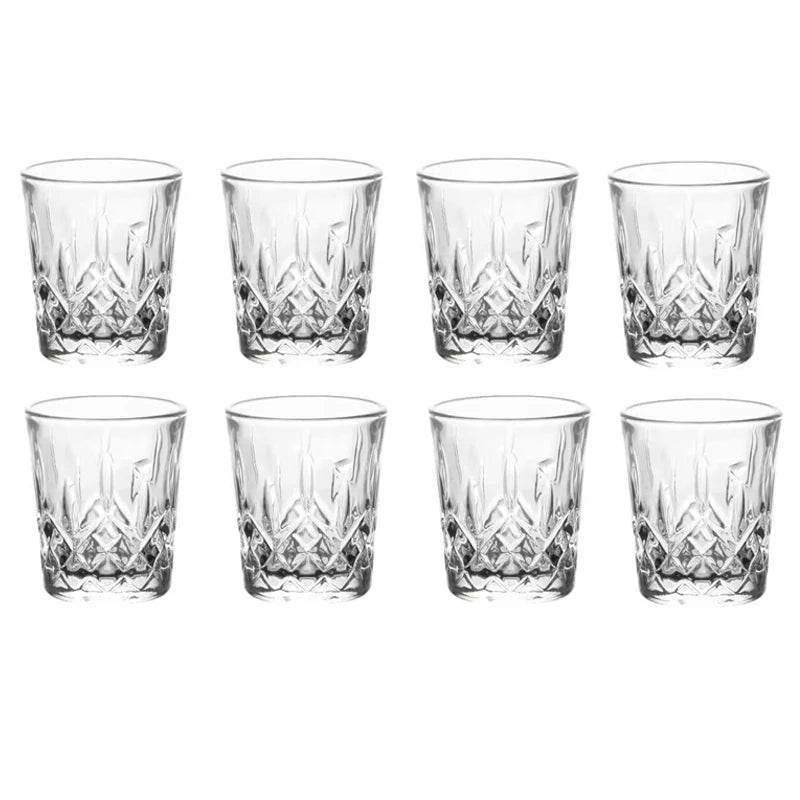 12 Copos Texturizados para Bebidas, Conjunto - Haustter - Haustter