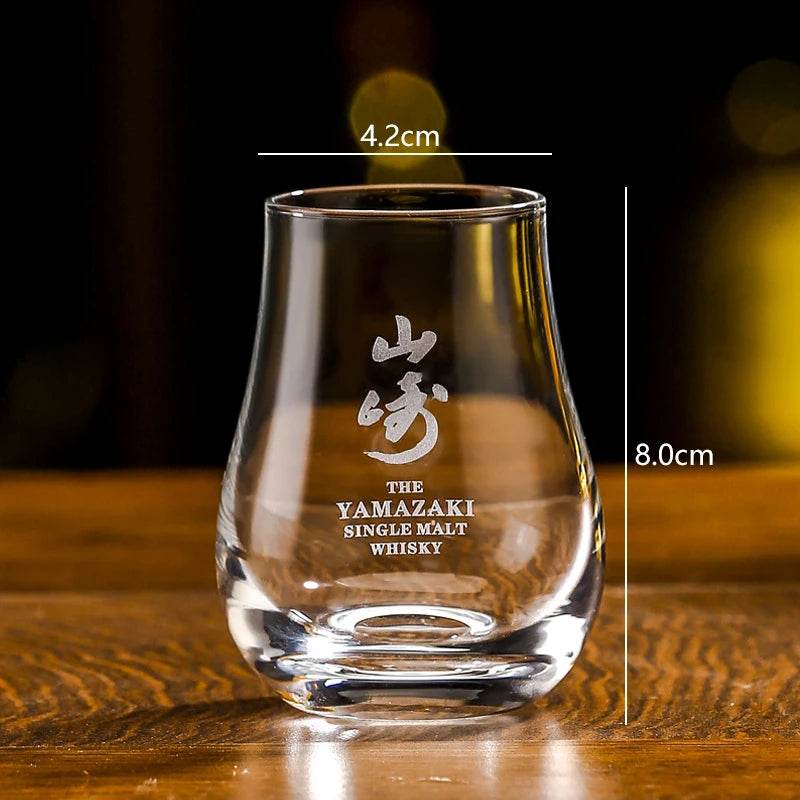 Copos de Whisky Ovalados com Bandeja de Madeira - Haustter - Haustter