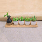 Bandeja de Bambu Retangular - Haustter - Haustter