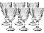Jogo de Taças Diamond Empire 6 Peças 330ml - Beleza Singular e Versatilidade | Haustter - Haustter