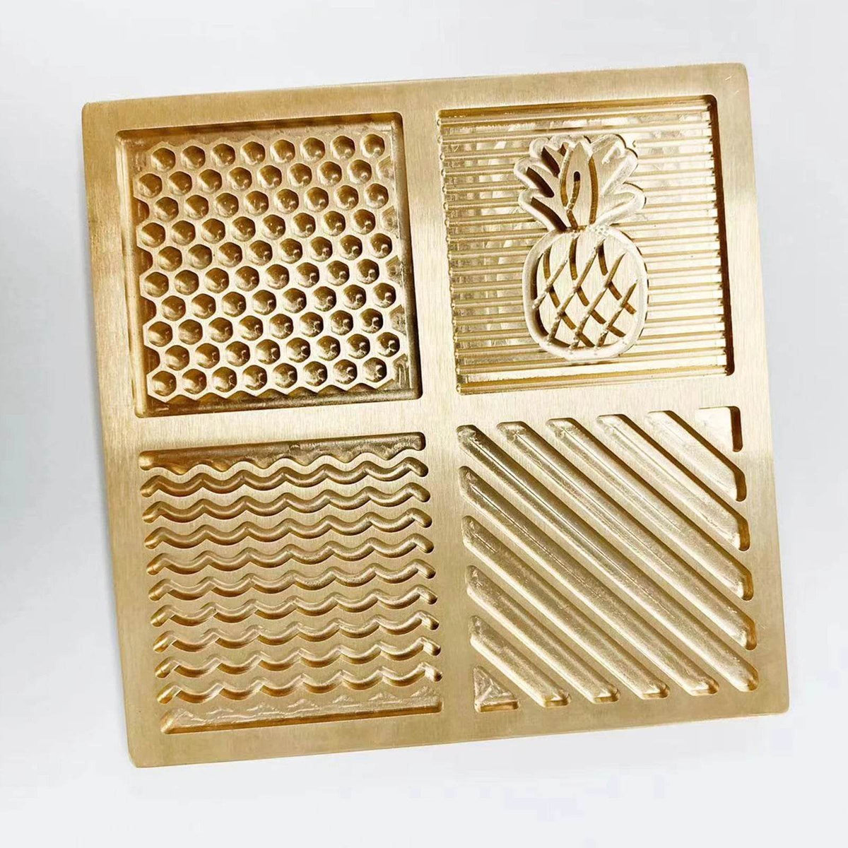 Carimbo Gelo Luxo - Selo de Bronze para Cubos Especiais | Haustter - Haustter