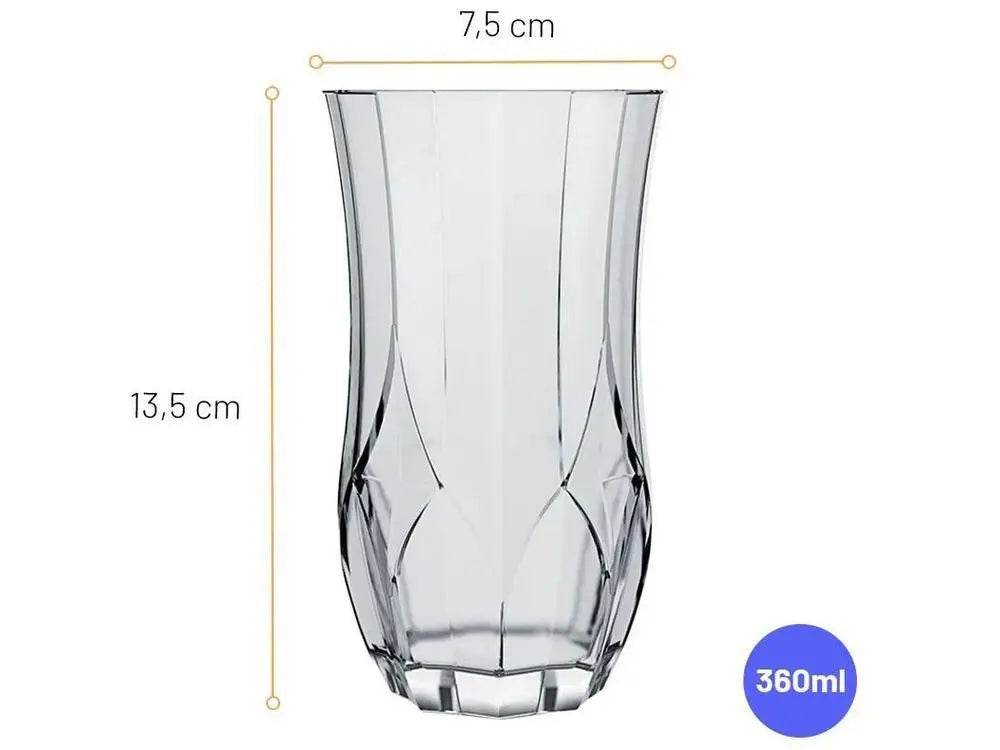 Jogo de Copos Long Drink Ópera 6 Peças 360ml | Haustter - Haustter