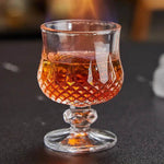 4 Taças Vintage de Vidro para Bebidas Destiladas, Conjunto - Haustter - Haustter