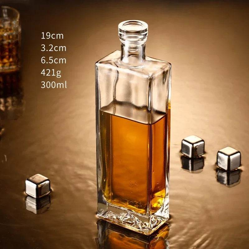 Garrafa de Vidro para Bebidas 300 - 550ml - Haustter - Haustter