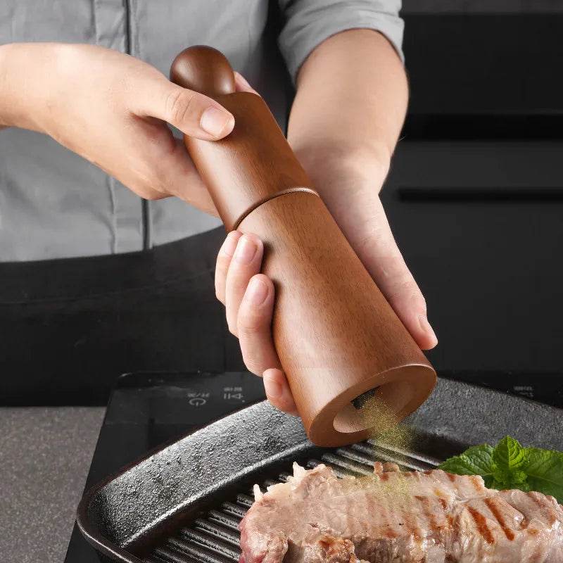 Conjunto de Moedores de Pimenta de Madeira Grande - Haustter - Haustter