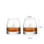 2 Copos Macallan e Walker para Whisky, Conjunto - Haustter - Haustter