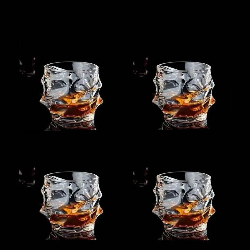 Copo Maestoso para Whisky - Faces Angulares e Luxuoso | Haustter - Haustter