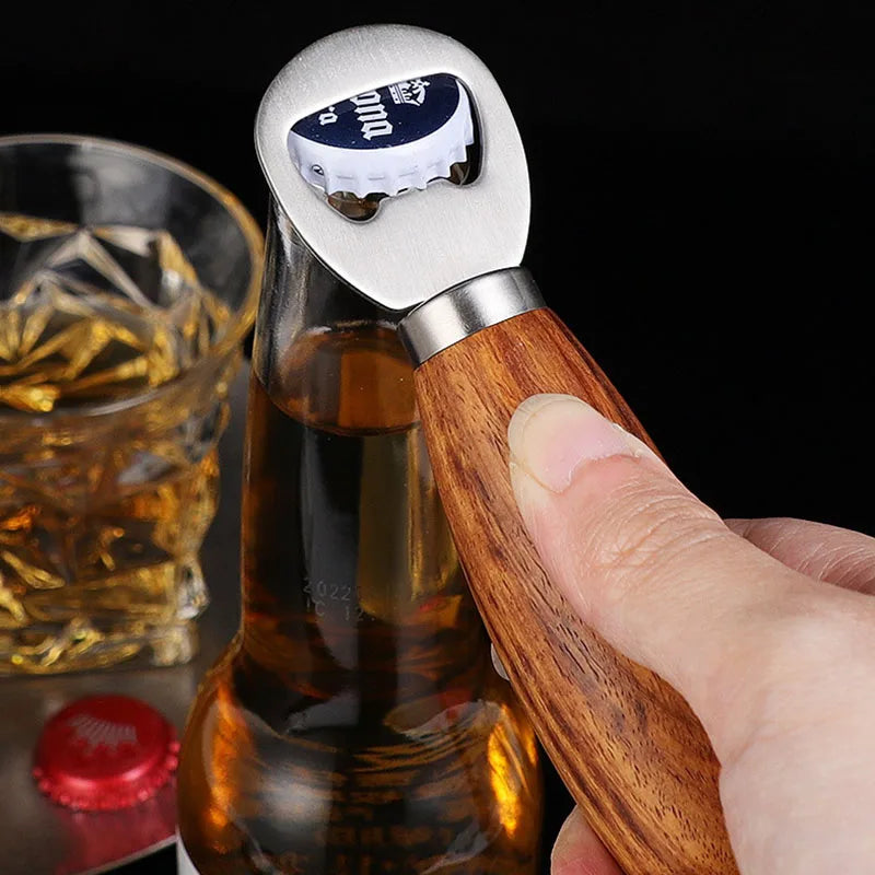 Abridor de Garrafas Inox para Barman