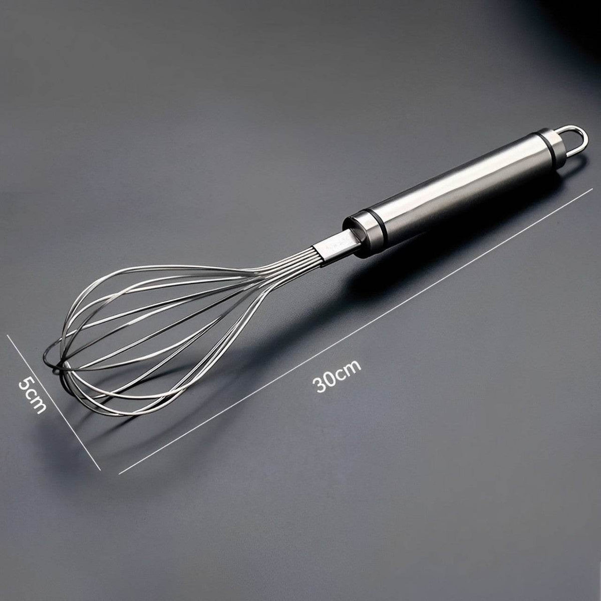 Batedor de Ovos em Aço Inoxidável - Haustter - Haustter