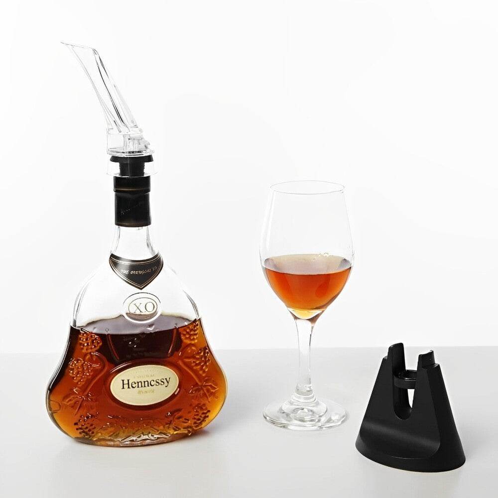 Bico Aereador com Corta-Gota, Ferramenta de Servir e Aeração Rápida para Vinho e Whisky, Filtro Portátil - Haustter - Haustter