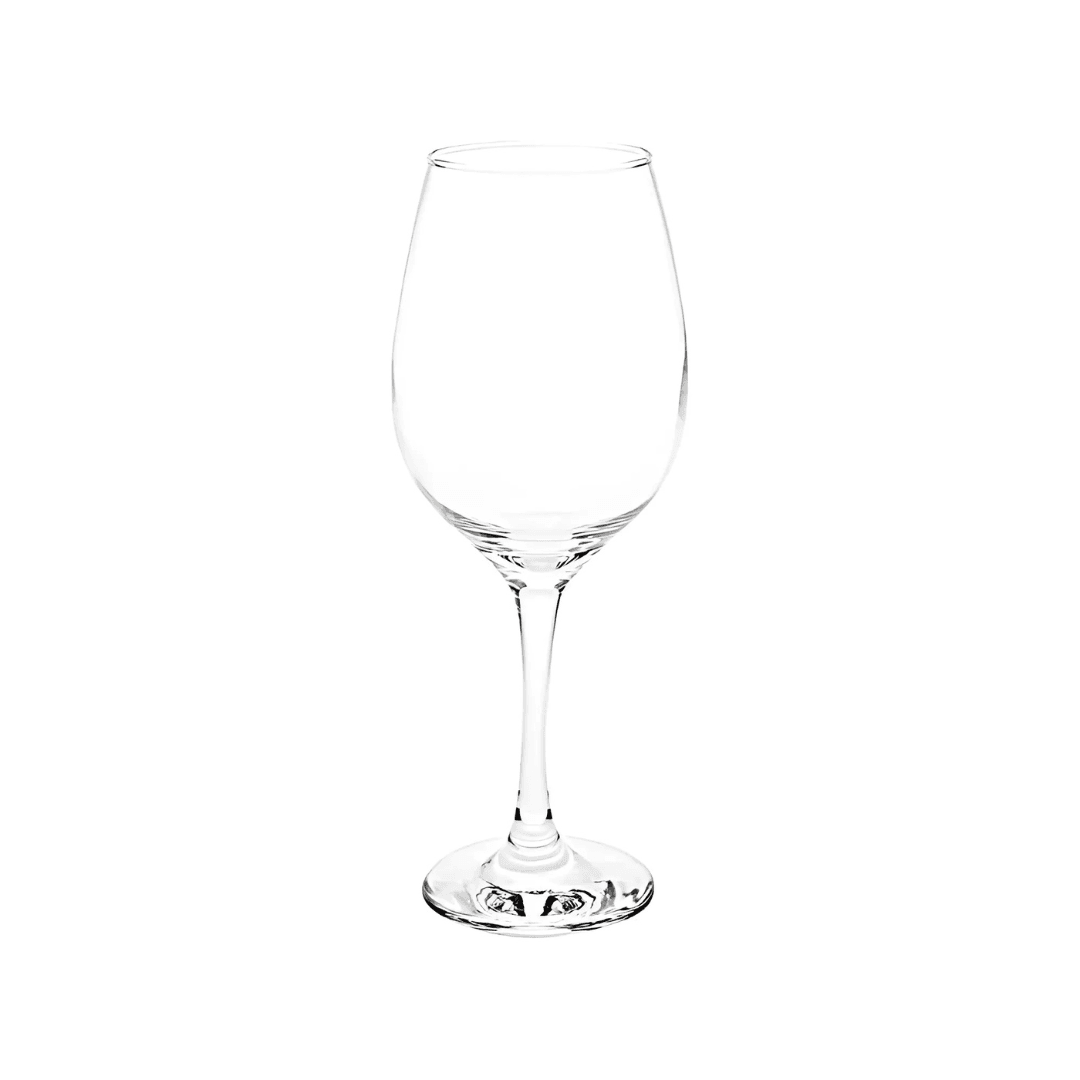 Conjunto de 6 Taças de Vidro 385ml para Água e Vinho | Haustter - Haustter