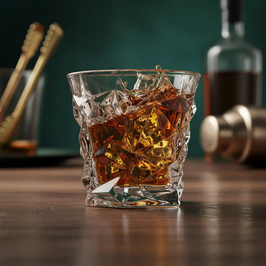 Copos Old Fashioned Diversos - Harmonia na Geometria | Haustter