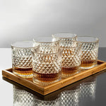 1/4 Copos Prismados para Whisky, Conjunto - Haustter - Haustter