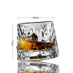 Copos de Whisky Giratórios Orgânicos, Conjunto - Haustter - Haustter