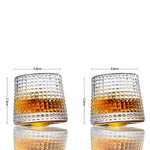 Copos de Whisky Giratórios Multi Prismas, Conjunto - Haustter - Haustter