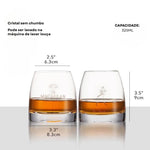 Copos Macallan e Walker para Whisky, Conjunto - Haustter