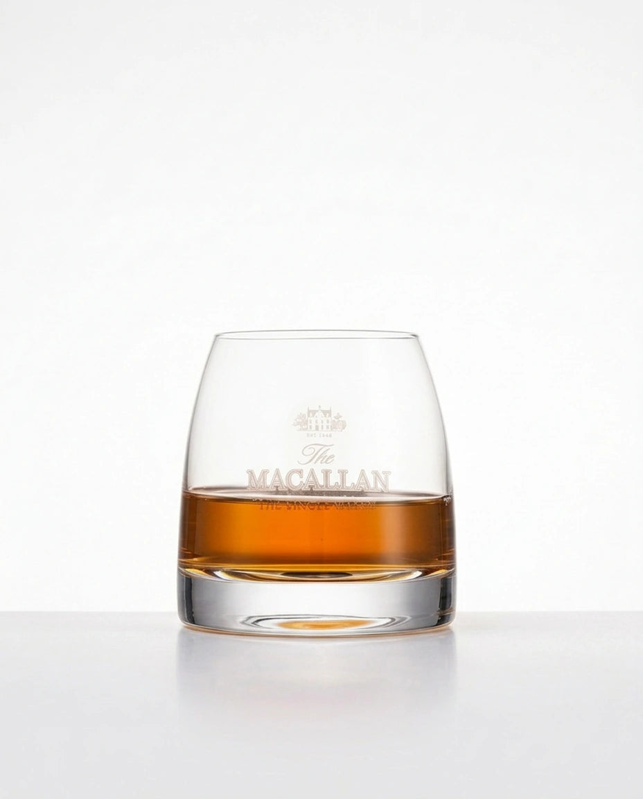 Copos Macallan e Walker para Whisky