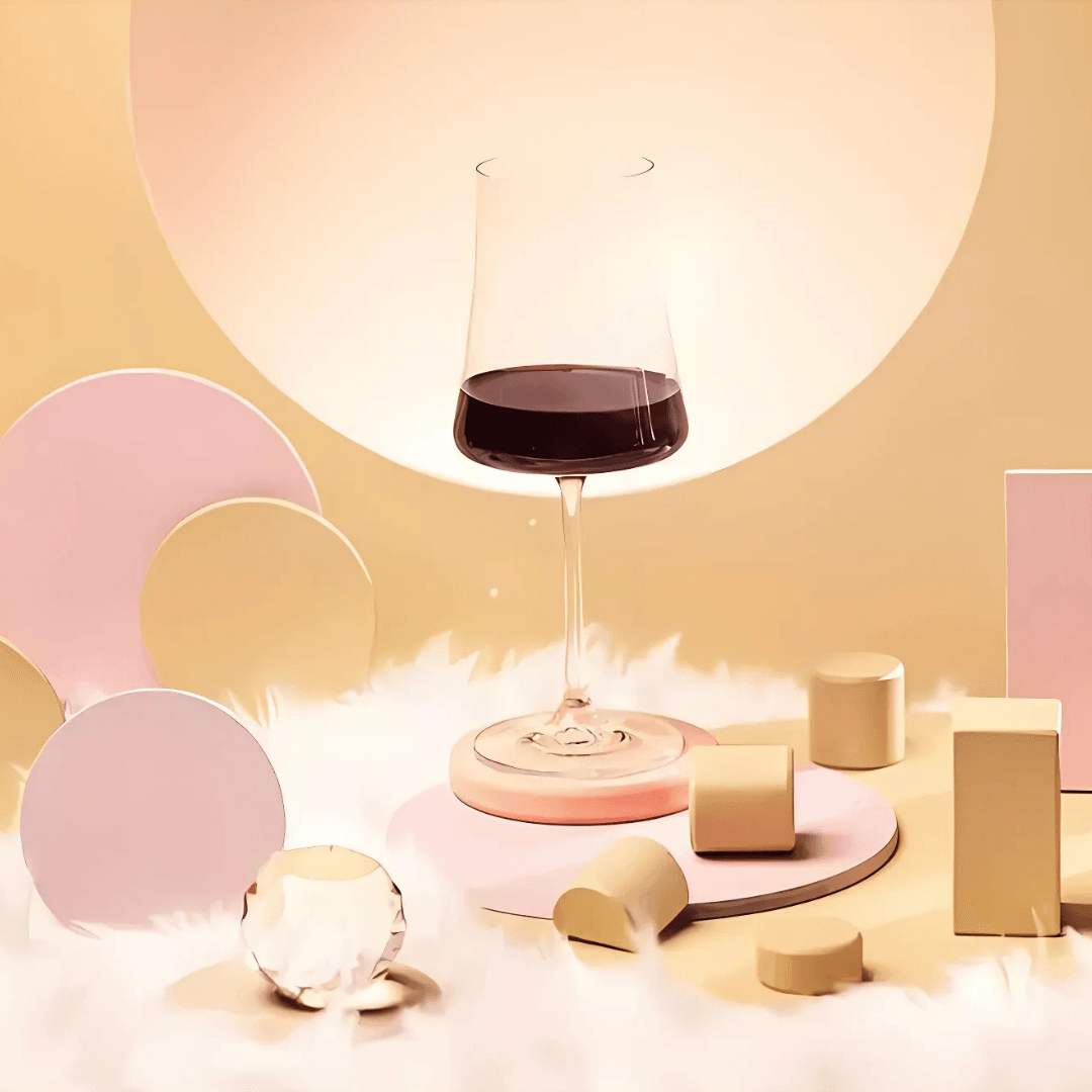 Conjunto de 6 Taças de Cristal 460ml para Água e Vinho | Haustter - Haustter